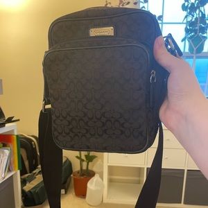 Coach crossbody camera bag